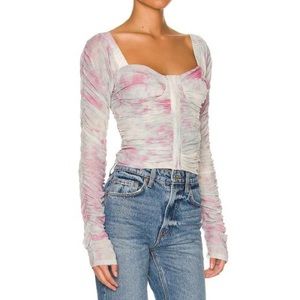 Brand new Free people ruched top